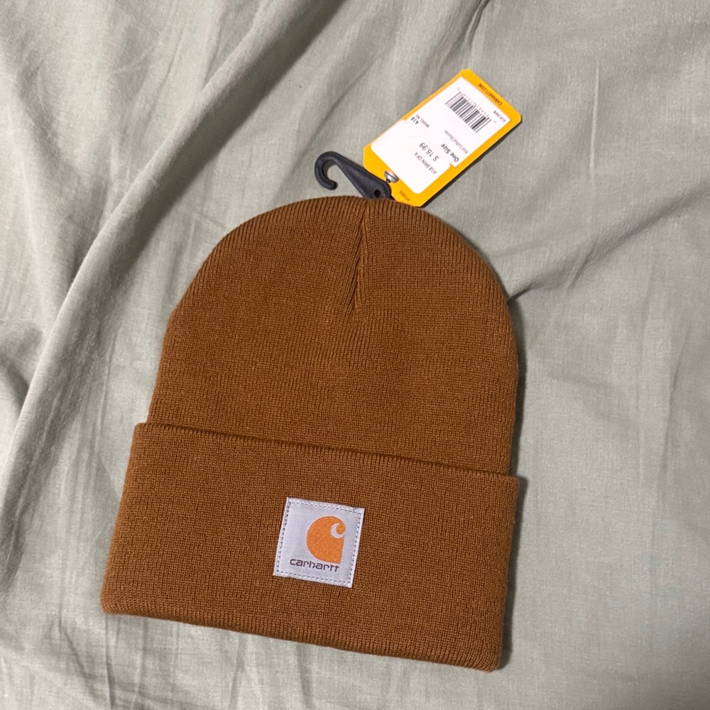 BRAND NEW Carhartt Brown Beanie